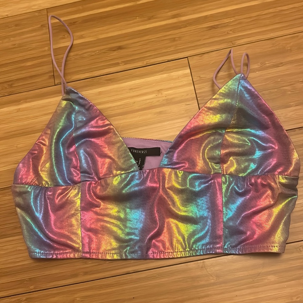 Rainbow Rave Top